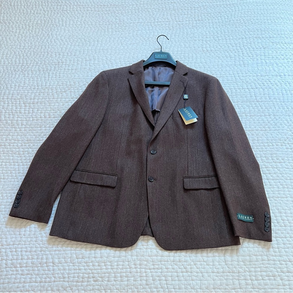 Lauren Ralph Lauren Men’s Wool Herringbone Sportcoat